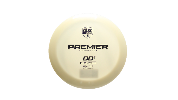 Discmania Premier Q-Line DD3 Distance Driver Front View