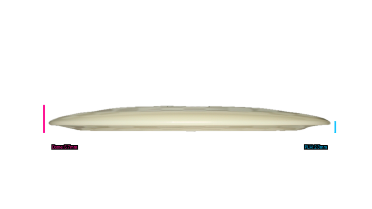 Discmania Premier Q-Line DD3 Distance Driver Profile View