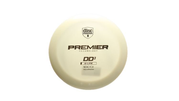 Discmania Premier Q-Line DD3 Distance Driver Front View