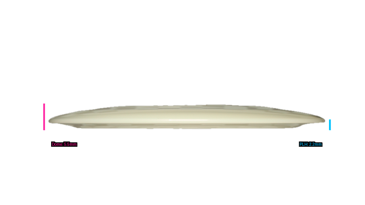 Discmania Premier Q-Line DD3 Distance Driver Profile View