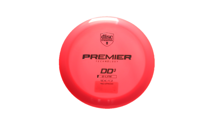 Discmania Premier Q-Line DD3 Distance Driver Front View