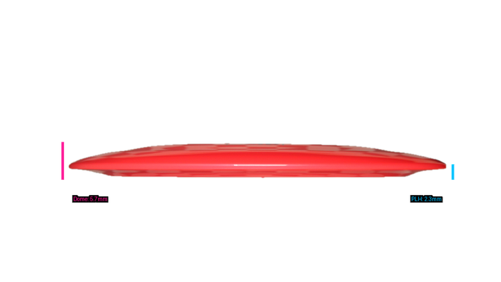 Discmania Premier Q-Line DD3 Distance Driver Profile View