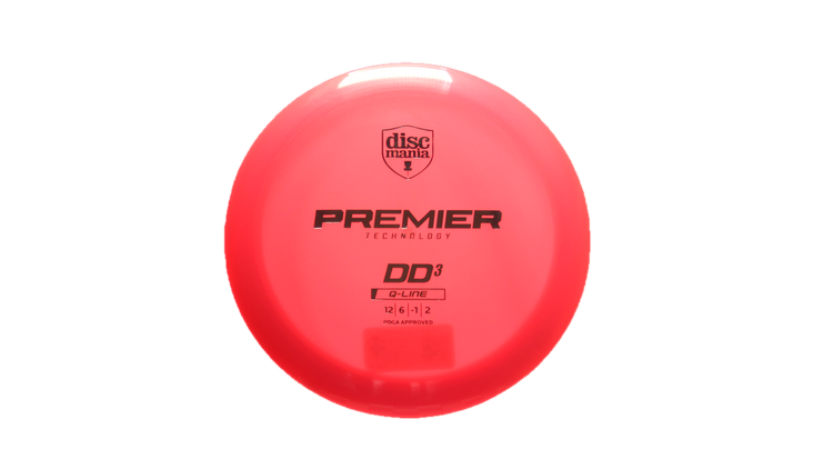 Discmania Premier Q-Line DD3 Distance Driver Front View