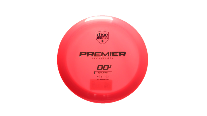 Discmania Premier Q-Line DD3 Distance Driver Front View