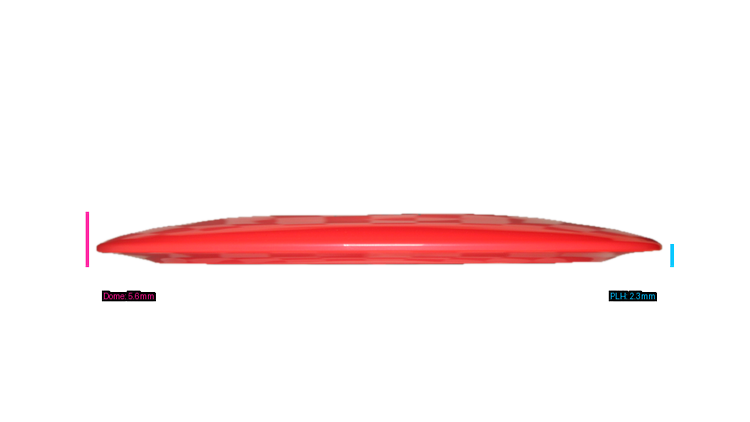 Discmania Premier Q-Line DD3 Distance Driver Profile View