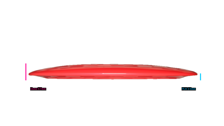 Discmania Premier Q-Line DD3 Distance Driver Profile View