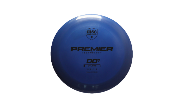 Discmania Premier Q-Line DD3 Distance Driver Front View