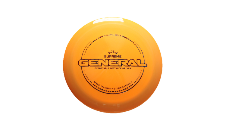 Dynamic Discs Supreme General Distance Driver Front View