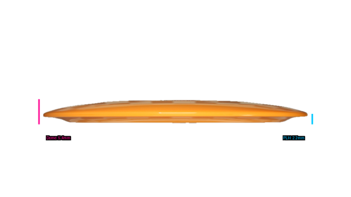 Dynamic Discs Supreme General Distance Driver Profile View