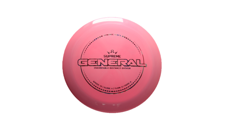 Dynamic Discs Supreme General Distance Driver Front View