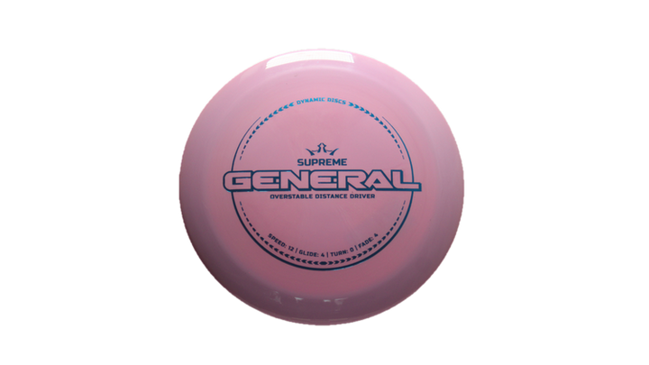 Dynamic Discs Supreme General Distance Driver Front View