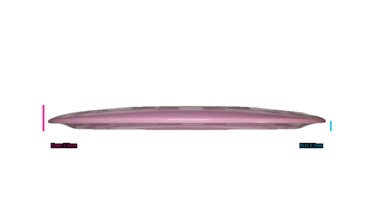 Dynamic Discs Supreme General Distance Driver Profile View