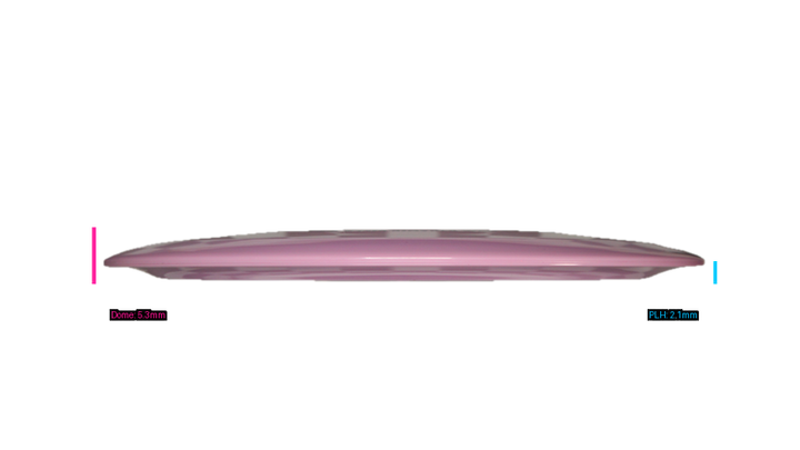 Dynamic Discs Supreme General Distance Driver Profile View