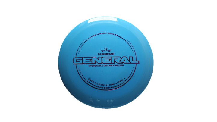 Dynamic Discs Supreme General Distance Driver Front View