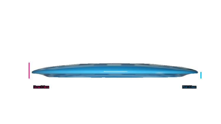 Dynamic Discs Supreme General Distance Driver Profile View