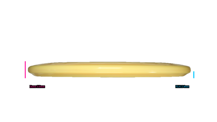 Discraft Paige Pierce Prototype ESP Joy Midrange Profile View