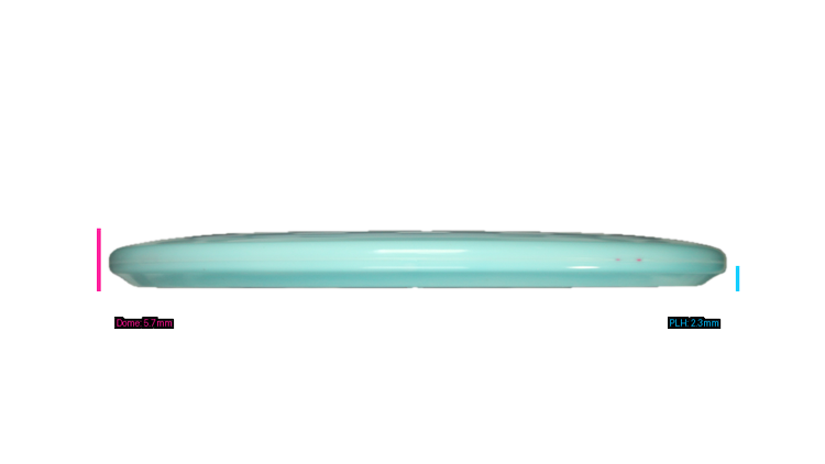 Discraft Paige Pierce Prototype ESP Joy Midrange Profile View