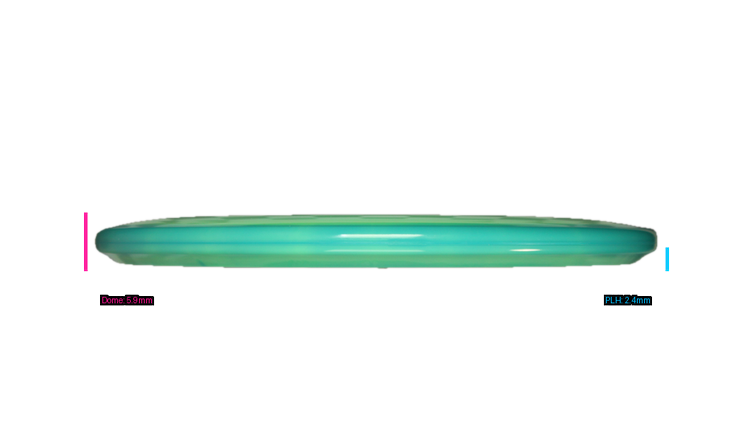 Discraft Paige Pierce Prototype ESP Joy Midrange Profile View