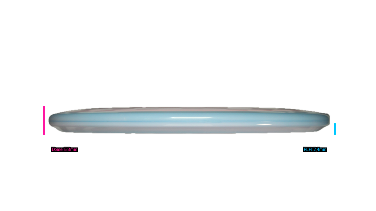 Discraft Paige Pierce Prototype ESP Joy Midrange Profile View