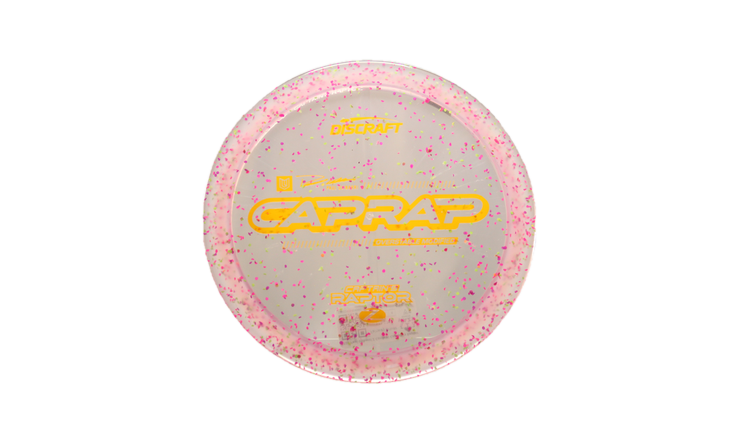 Discraft 2026 Paul Ulibarri Z Confetti Captain's Raptor Fairway Driver Front View