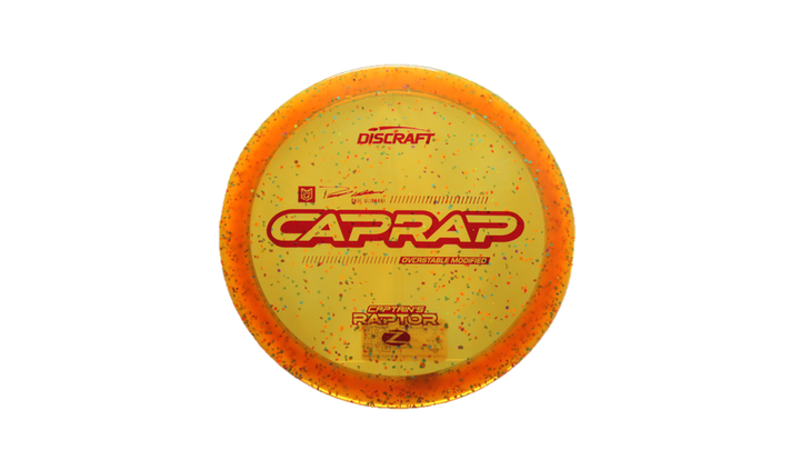 Discraft 2026 Paul Ulibarri Z Confetti Captain's Raptor Fairway Driver Front View