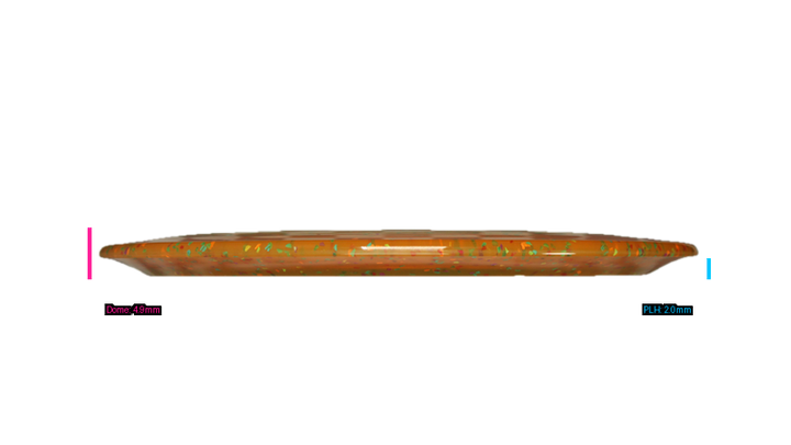 Discraft 2026 Paul Ulibarri Z Confetti Captain's Raptor Fairway Driver Profile View