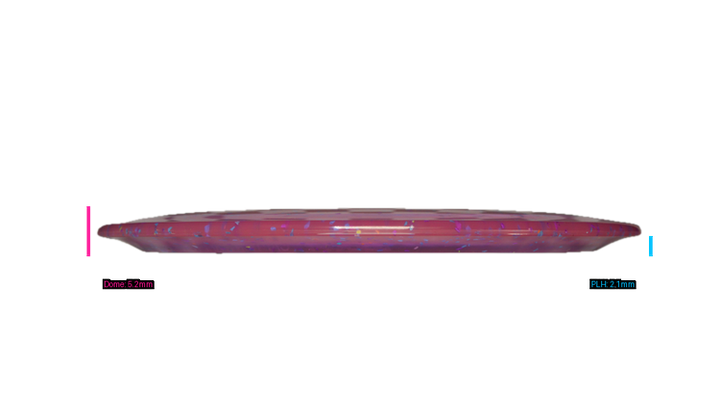 Discraft 2026 Paul Ulibarri Z Confetti Captain's Raptor Fairway Driver Profile View