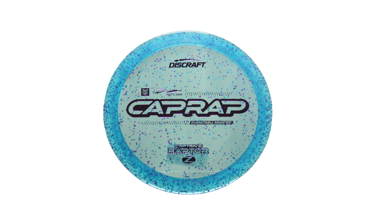 Discraft 2026 Paul Ulibarri Z Confetti Captain's Raptor Fairway Driver Front View
