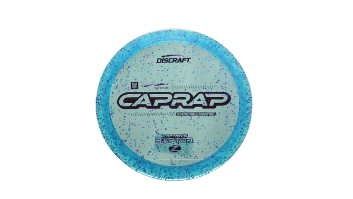 Discraft 2026 Paul Ulibarri Z Confetti Captain's Raptor Fairway Driver Front View
