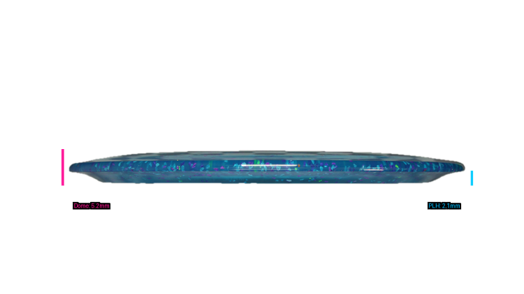 Discraft 2026 Paul Ulibarri Z Confetti Captain's Raptor Fairway Driver Profile View