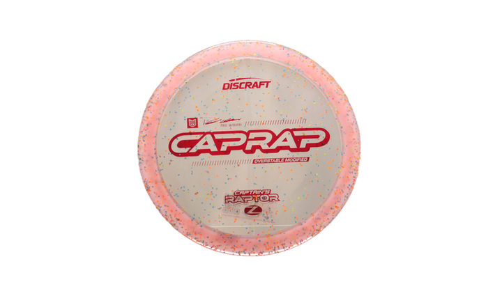 Discraft 2026 Paul Ulibarri Z Confetti Captain's Raptor Fairway Driver Front View