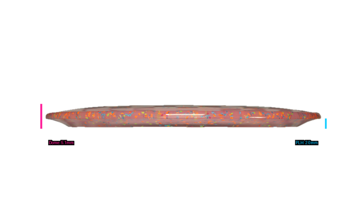 Discraft 2026 Paul Ulibarri Z Confetti Captain's Raptor Fairway Driver Profile View