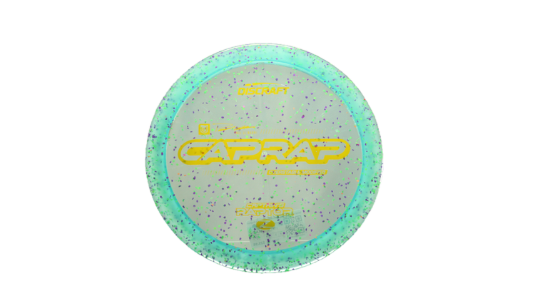 Discraft 2026 Paul Ulibarri Z Confetti Captain's Raptor Fairway Driver Front View