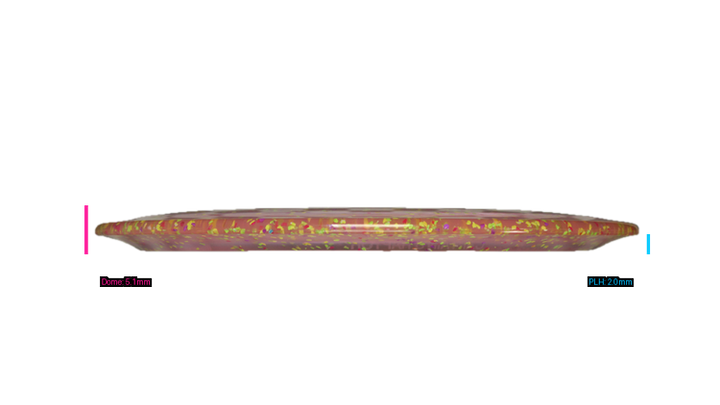 Discraft 2026 Paul Ulibarri Z Confetti Captain's Raptor Fairway Driver Profile View