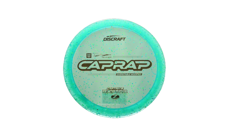 Discraft 2026 Paul Ulibarri Z Confetti Captain's Raptor Fairway Driver Front View