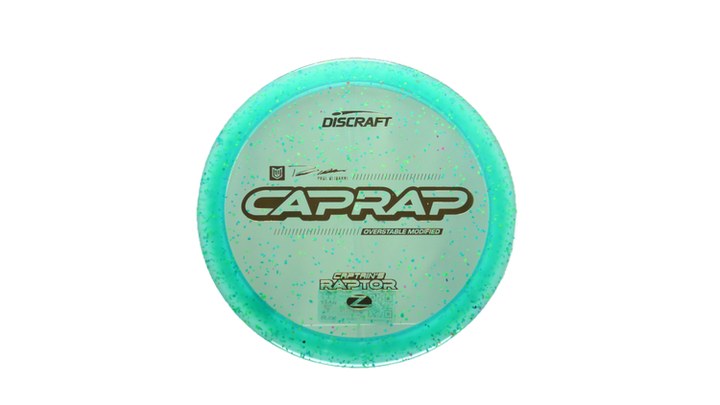Discraft 2026 Paul Ulibarri Z Confetti Captain's Raptor Fairway Driver Front View