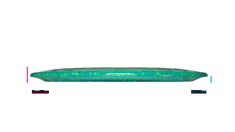 Discraft 2026 Paul Ulibarri Z Confetti Captain's Raptor Fairway Driver Profile View