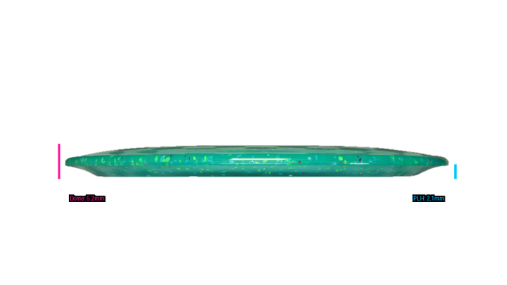 Discraft 2026 Paul Ulibarri Z Confetti Captain's Raptor Fairway Driver Profile View