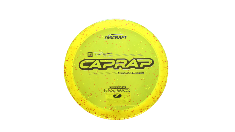 Discraft 2026 Paul Ulibarri Z Confetti Captain's Raptor Fairway Driver Front View