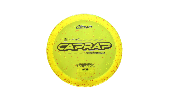 Discraft 2026 Paul Ulibarri Z Confetti Captain's Raptor Fairway Driver Front View