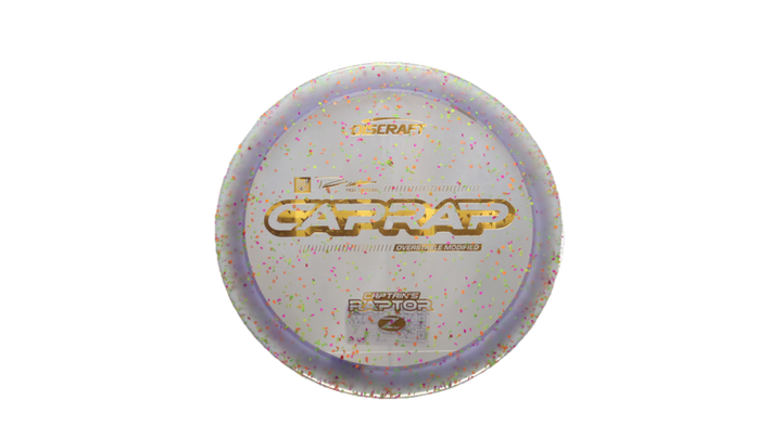 Discraft 2026 Paul Ulibarri Z Confetti Captain's Raptor Fairway Driver Front View