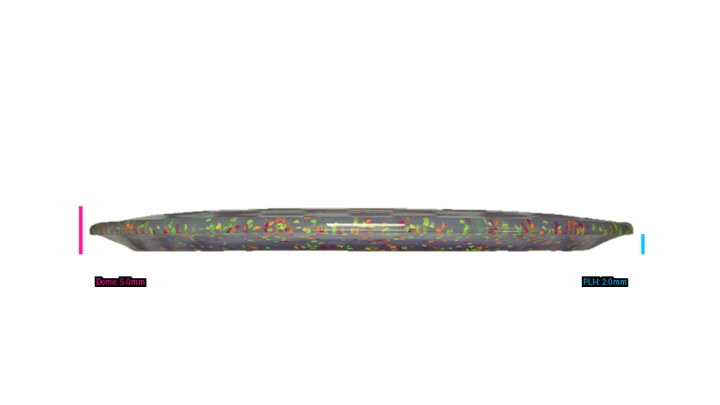 Discraft 2026 Paul Ulibarri Z Confetti Captain's Raptor Fairway Driver Profile View