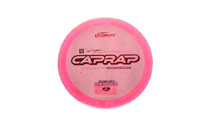 Discraft 2026 Paul Ulibarri Z Confetti Captain's Raptor Fairway Driver Front View