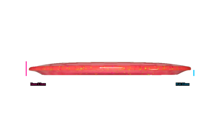 Discraft 2026 Paul Ulibarri Z Confetti Captain's Raptor Fairway Driver Profile View