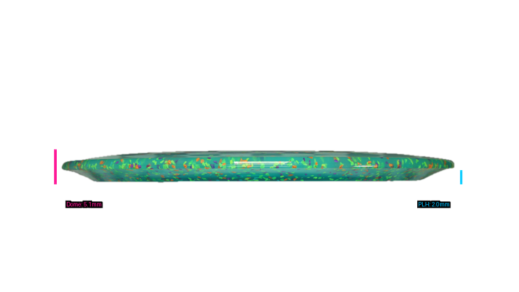 Discraft 2026 Paul Ulibarri Z Confetti Captain's Raptor Fairway Driver Profile View