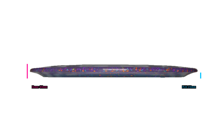 Discraft 2026 Paul Ulibarri Z Confetti Captain's Raptor Fairway Driver Profile View