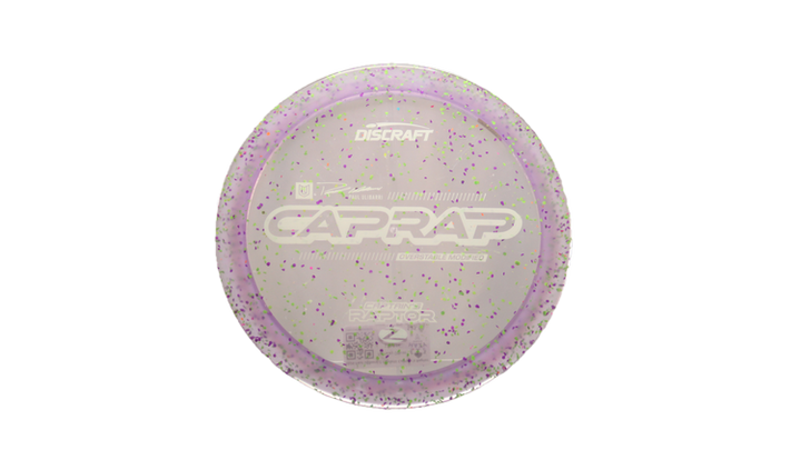 Discraft 2026 Paul Ulibarri Z Confetti Captain's Raptor Fairway Driver Front View