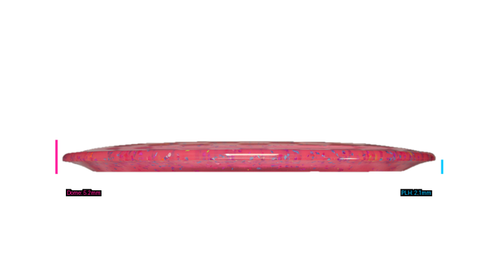 Discraft 2026 Paul Ulibarri Z Confetti Captain's Raptor Fairway Driver Profile View