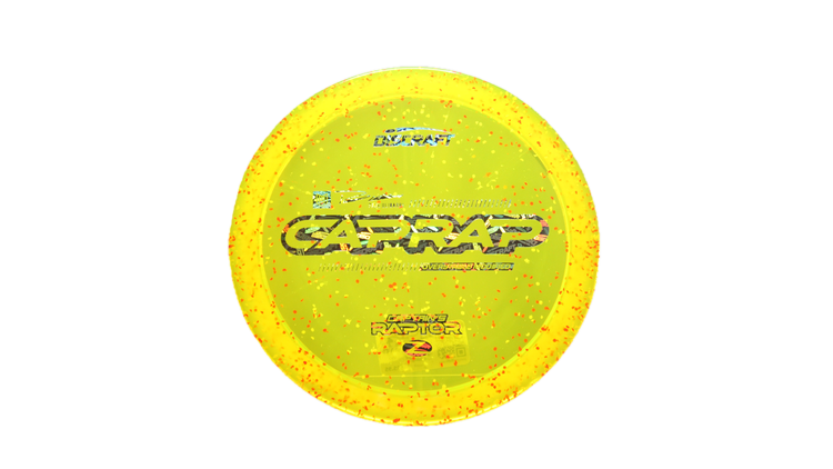 Discraft 2026 Paul Ulibarri Z Confetti Captain's Raptor Fairway Driver Front View