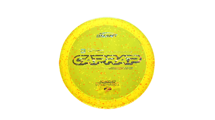 Discraft 2026 Paul Ulibarri Z Confetti Captain's Raptor Fairway Driver Front View